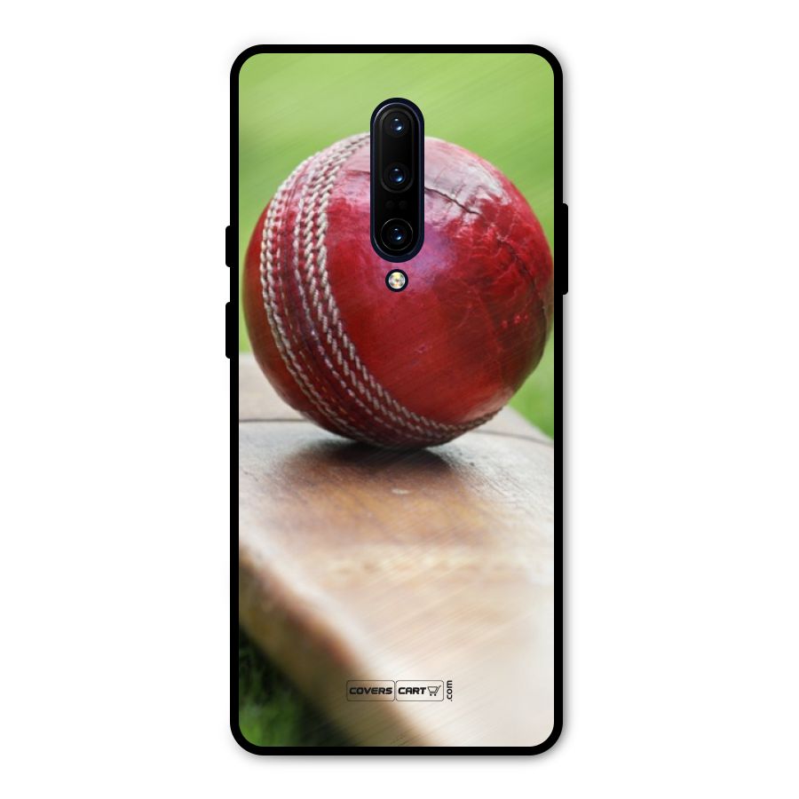 Cricket Bat Ball Metal Back Case for OnePlus 7 Pro