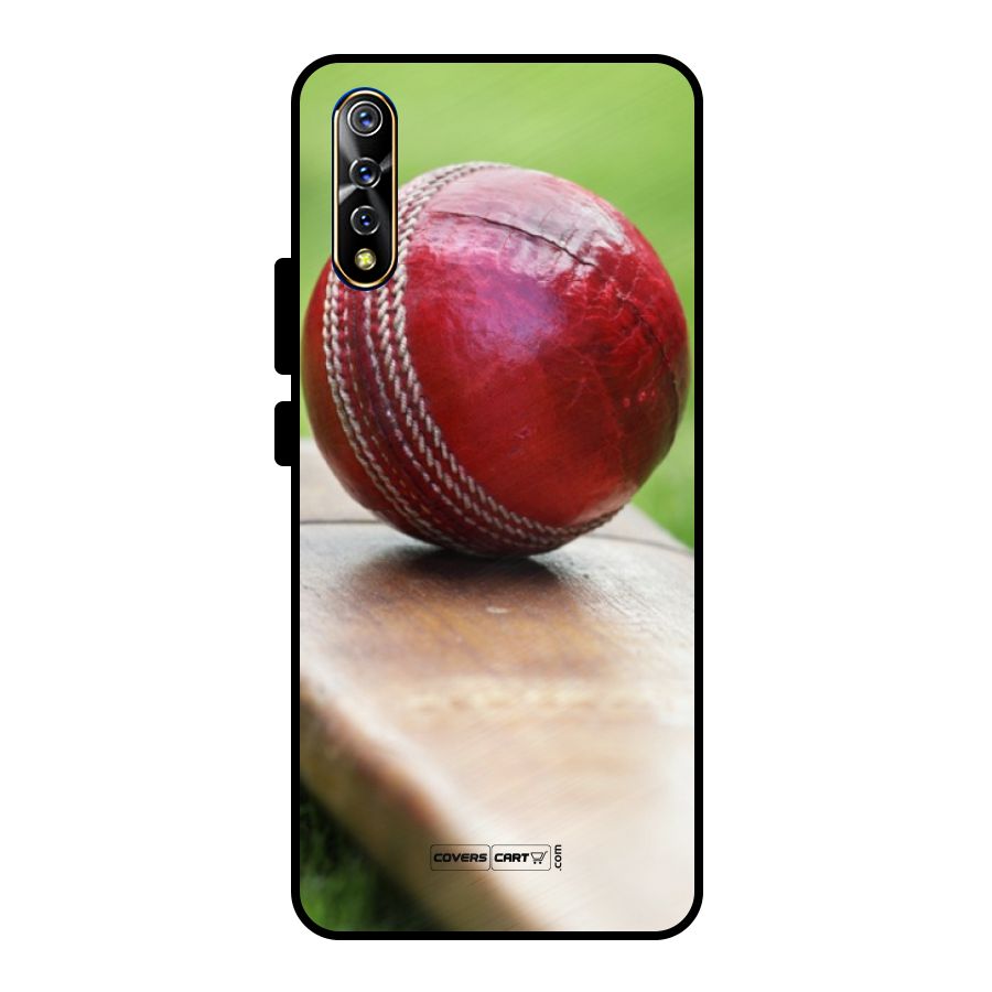 Cricket Bat Ball Metal Back Case for Vivo S1