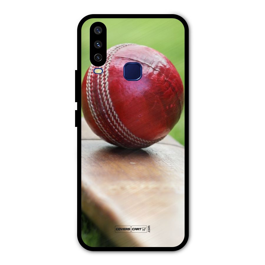 Cricket Bat Ball Metal Back Case for Vivo Y15