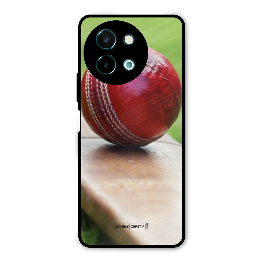 Cricket Bat Ball Metal Back Case for Vivo Y58