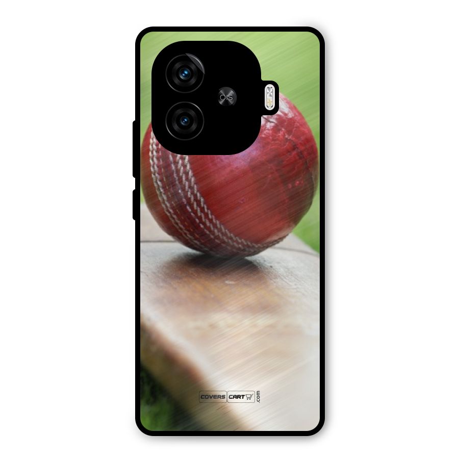 Cricket Bat Ball Metal Back Case for iQOO Neo 10R