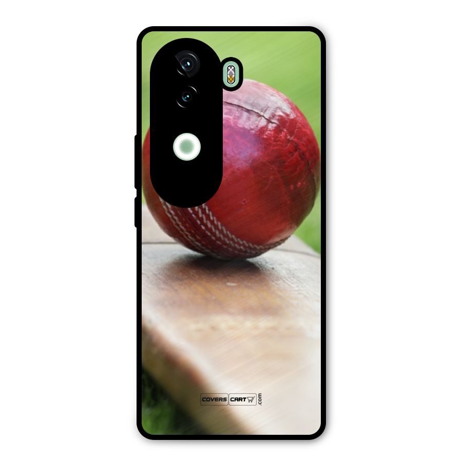 Cricket Bat Ball Metal Back Case for iQOO Z9s