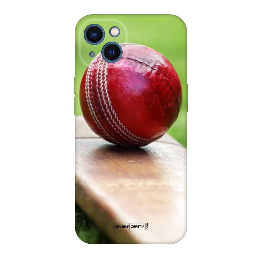 Cricket Bat Ball Original Polycarbonate Back Case for iPhone 13