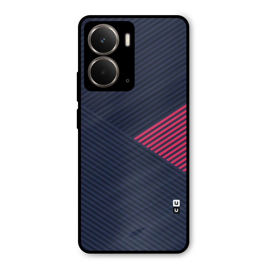 Criscros Stripes Metal Back Case for Realme P3