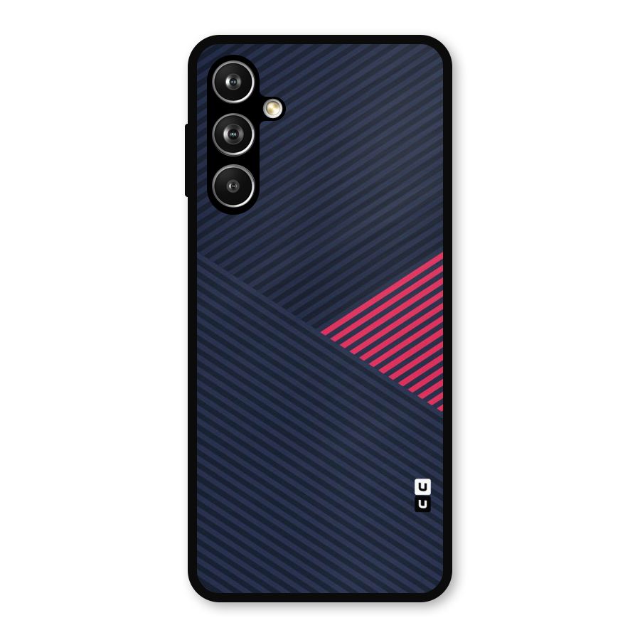 Criscros Stripes Metal Back Case for Samsung Galaxy M54