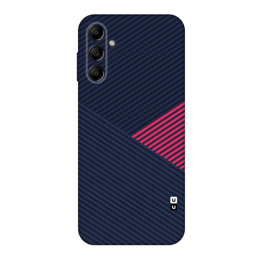 Criscros Stripes Original Polycarbonate Back Case for Galaxy A14 5G