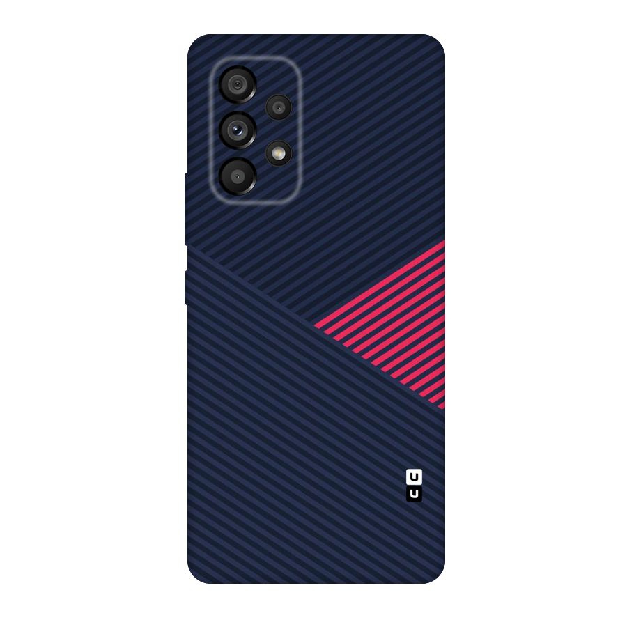 Criscros Stripes Original Polycarbonate Back Case for Galaxy A53 5G