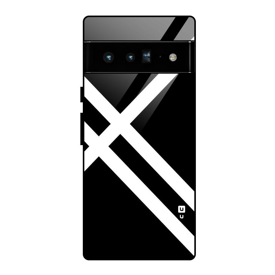 CrissCross Lines Glass Back Case for Google Pixel 6 Pro