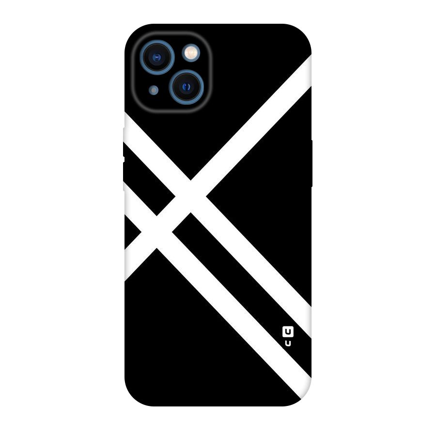 CrissCross Lines Original Polycarbonate Back Case for iPhone 13
