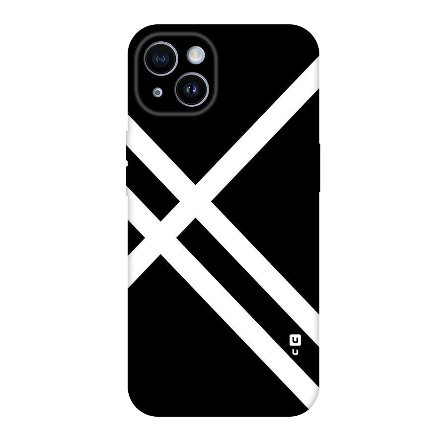 CrissCross Lines Original Polycarbonate Back Case for iPhone 14