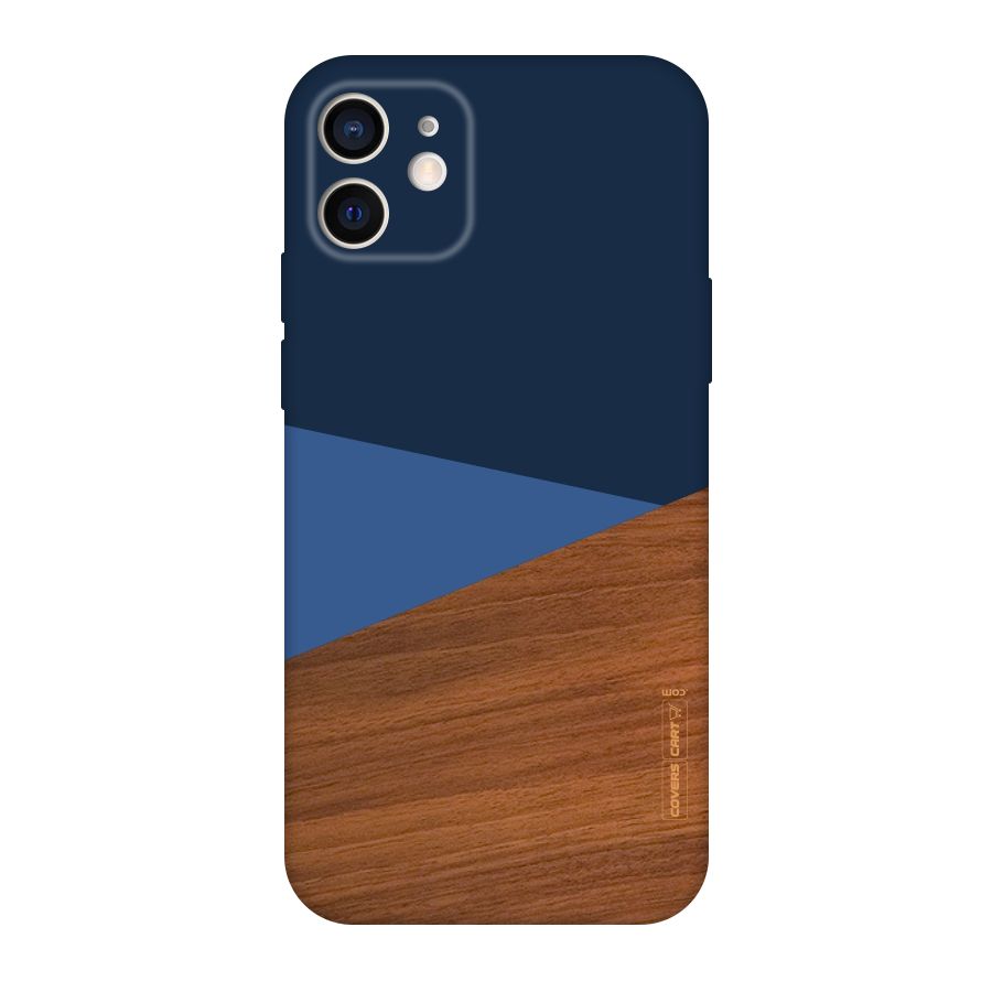 Crossed Lines Pattern Original Polycarbonate Back Case for iPhone 12