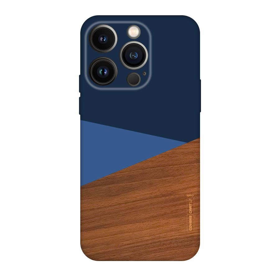 Crossed Lines Pattern Original Polycarbonate Back Case for iPhone 14 Pro