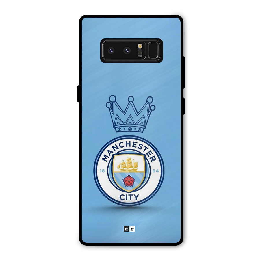 Crown City FC Metal Back Case for Galaxy Note 8