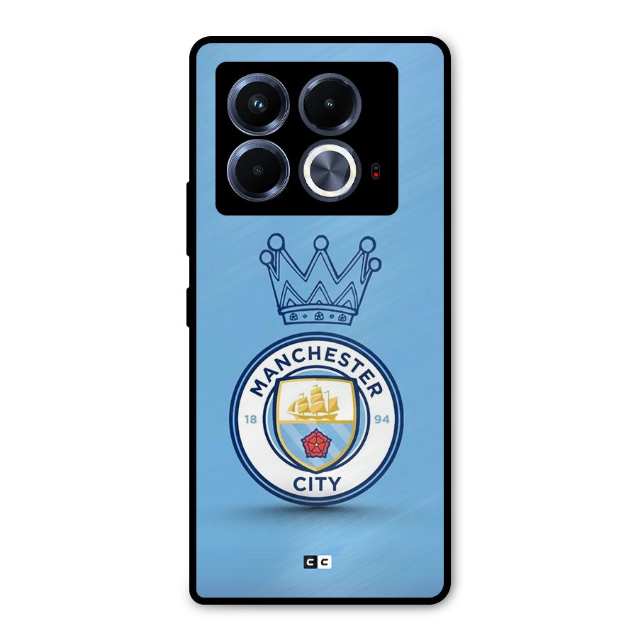 Crown City FC Metal Back Case for Infinix Note 40 5G