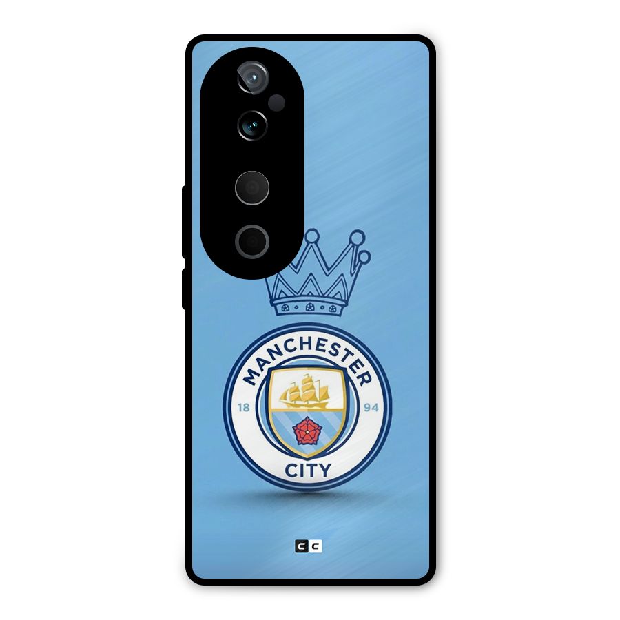 Crown City FC Metal Back Case for Vivo T3 Ultra