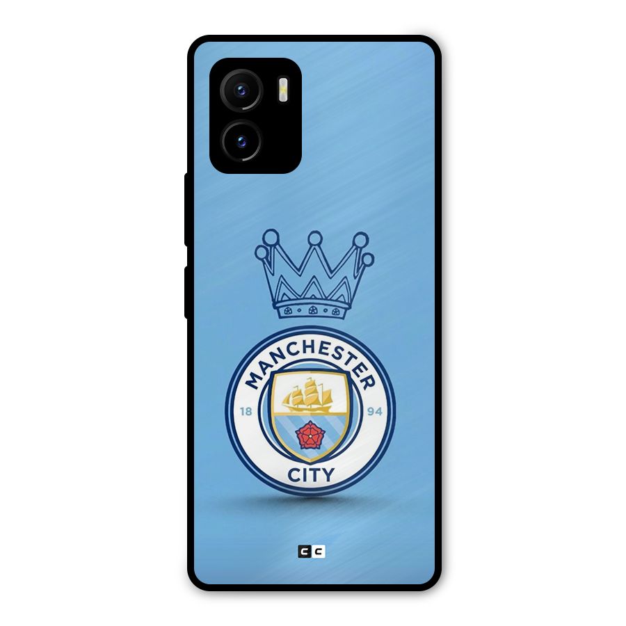 Crown City FC Metal Back Case for Vivo Y15s