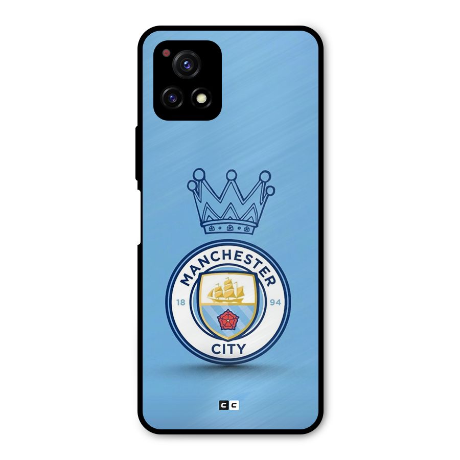 Crown City FC Metal Back Case for Vivo Y72 5G