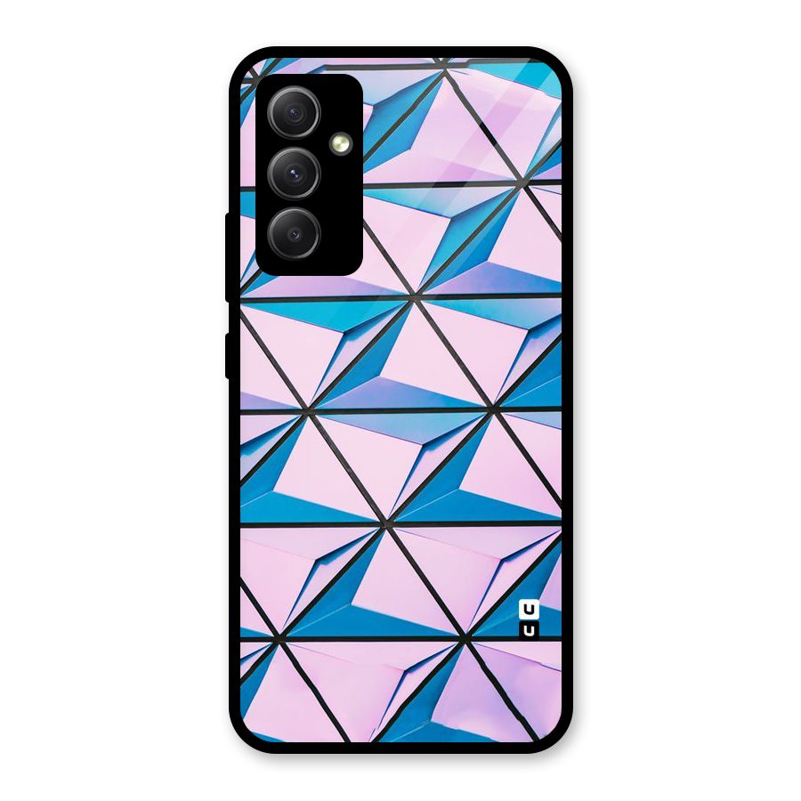 Crystal Abstract Glass Back Case for Galaxy A34