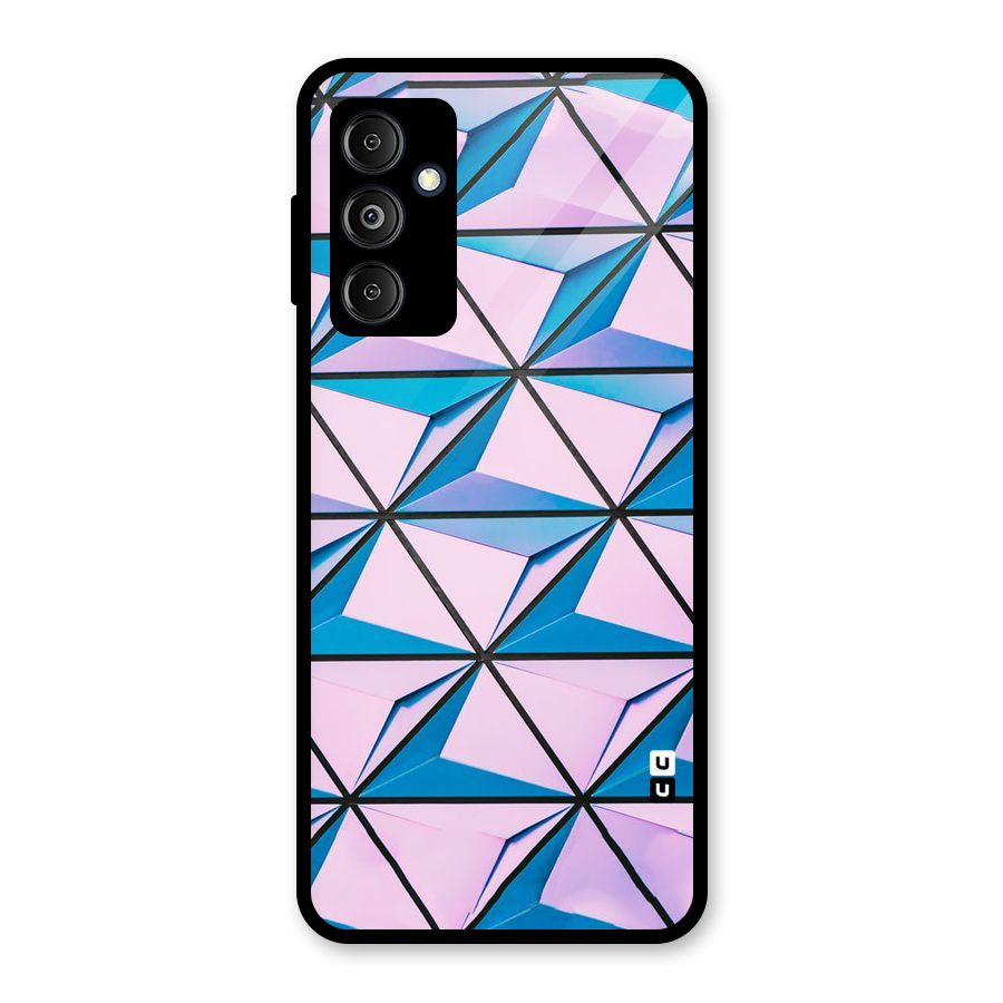 Crystal Abstract Glass Back Case for Galaxy M14 5G