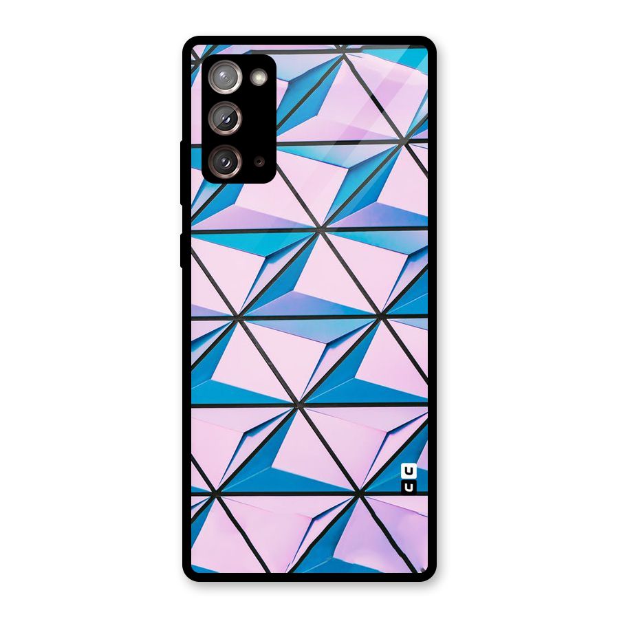 Crystal Abstract Glass Back Case for Galaxy Note 20