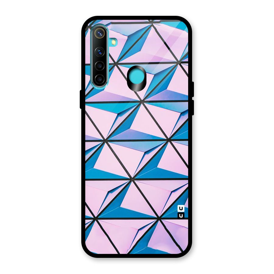 Crystal Abstract Glass Back Case for Realme 5