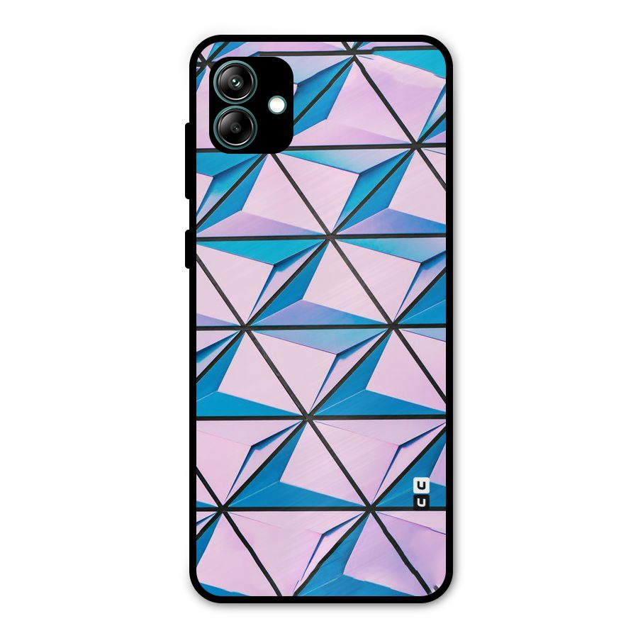 Crystal Abstract Metal Back Case for Galaxy A04