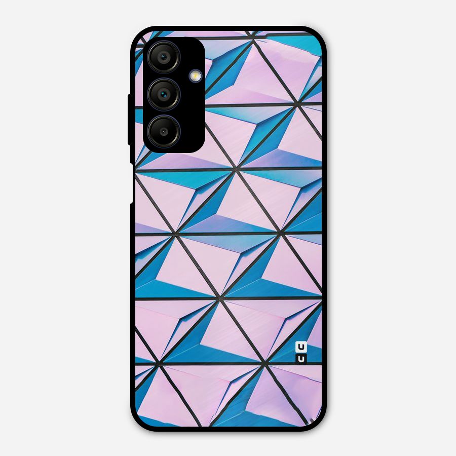 Crystal Abstract Metal Back Case for Galaxy A15 5G