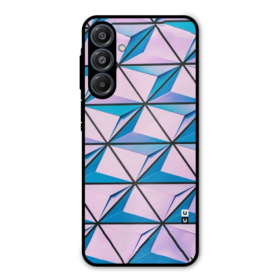 Crystal Abstract Metal Back Case for Galaxy A16 5G