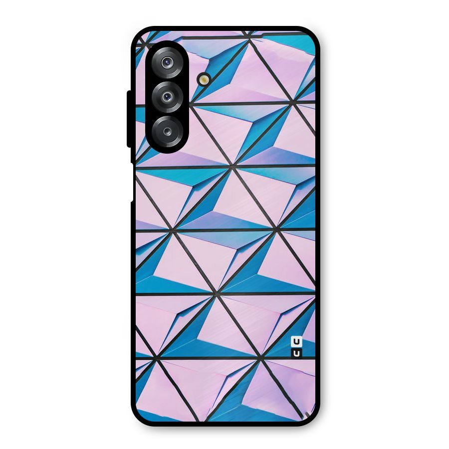 Crystal Abstract Metal Back Case for Galaxy A26