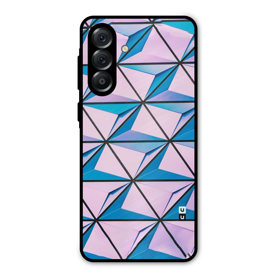 Crystal Abstract Metal Back Case for Galaxy A56