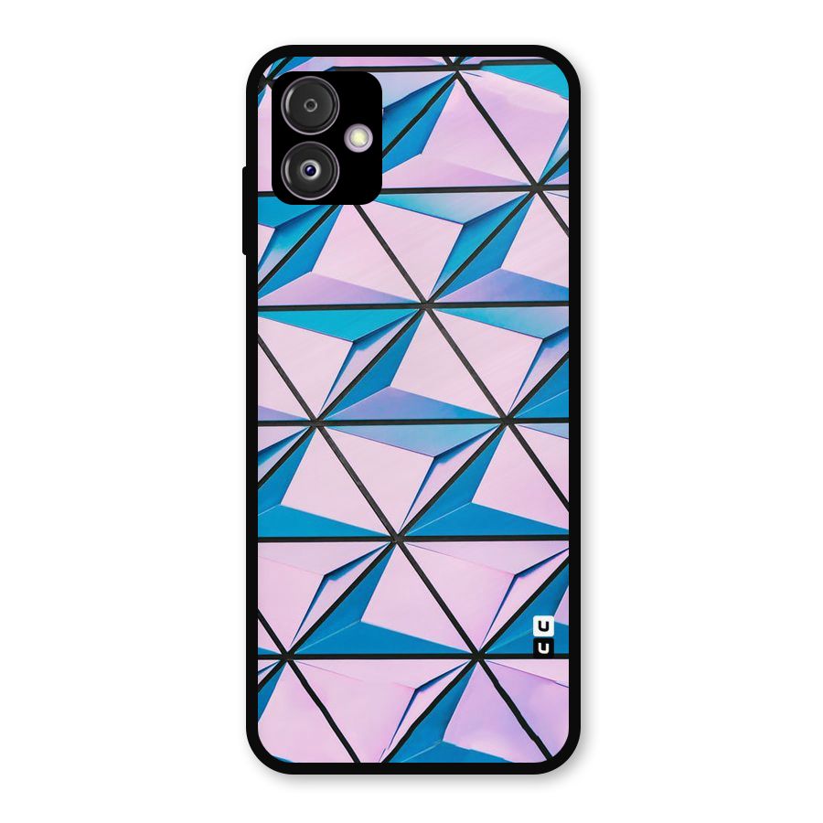 Crystal Abstract Metal Back Case for Galaxy F14