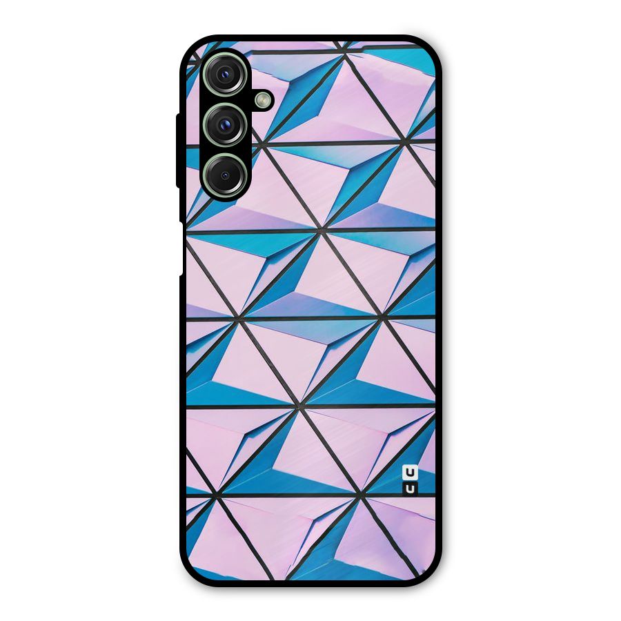 Crystal Abstract Metal Back Case for Galaxy F34