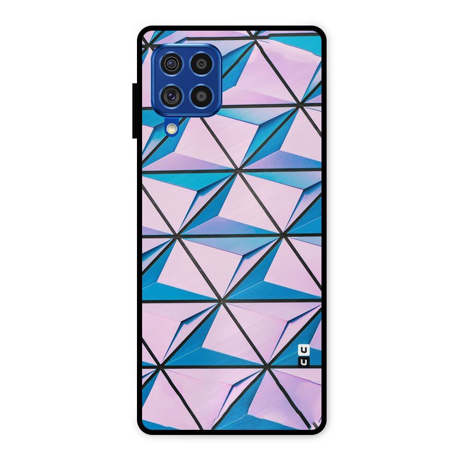 Crystal Abstract Metal Back Case for Galaxy F62