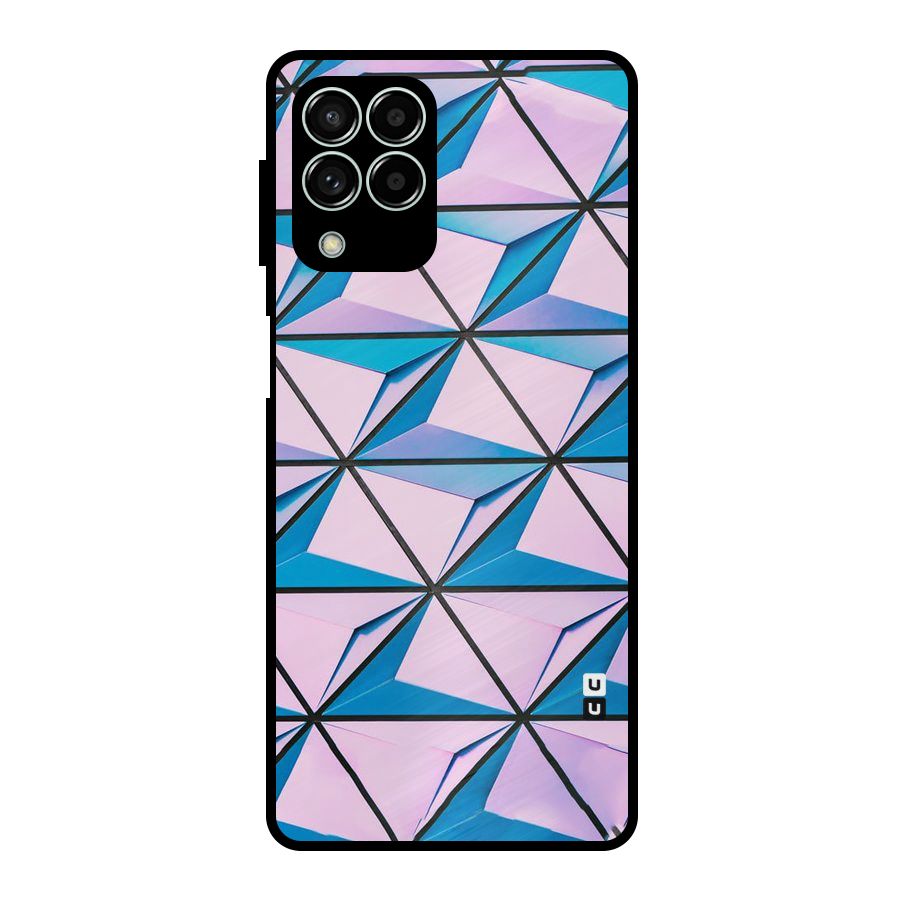 Crystal Abstract Metal Back Case for Galaxy M33
