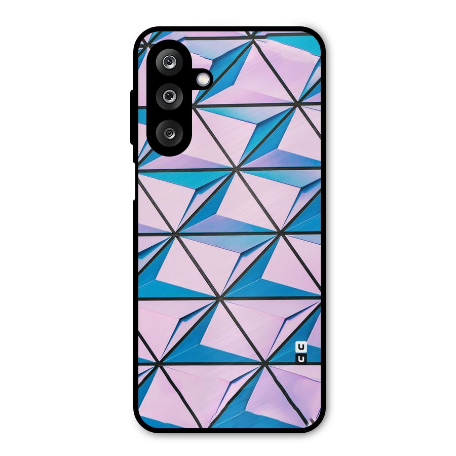 Crystal Abstract Metal Back Case for Galaxy M36