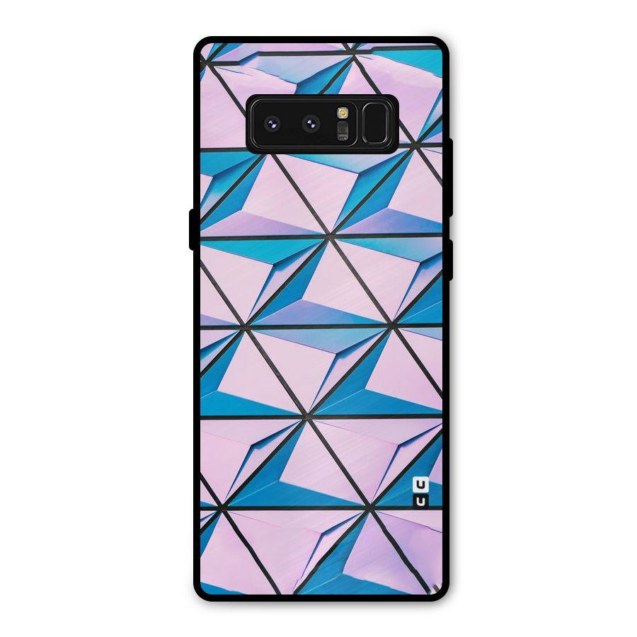 Crystal Abstract Metal Back Case for Galaxy Note 8