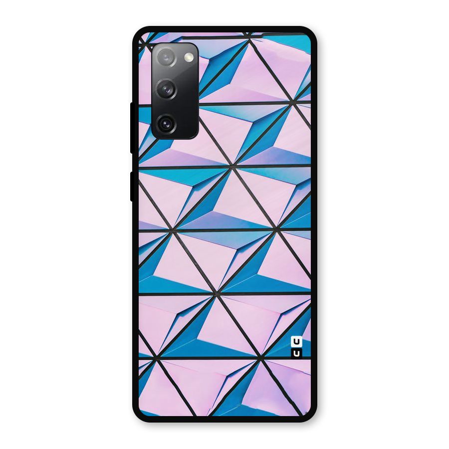 Crystal Abstract Metal Back Case for Galaxy S20 FE