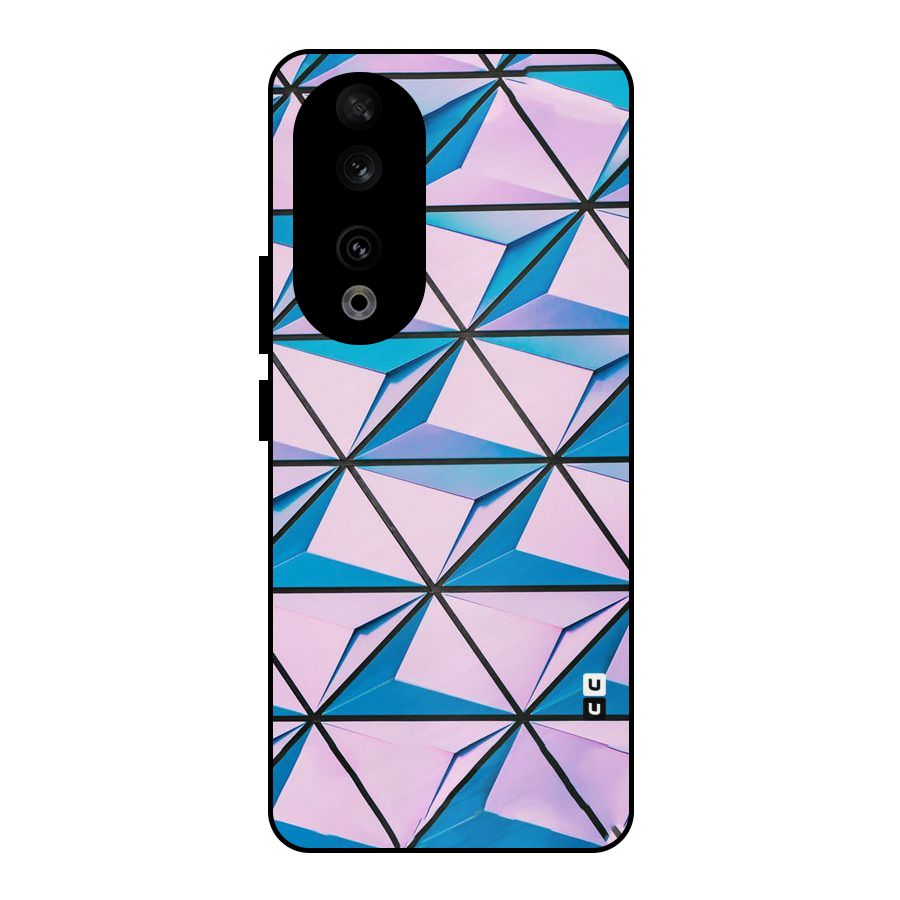 Crystal Abstract Metal Back Case for Honor 90