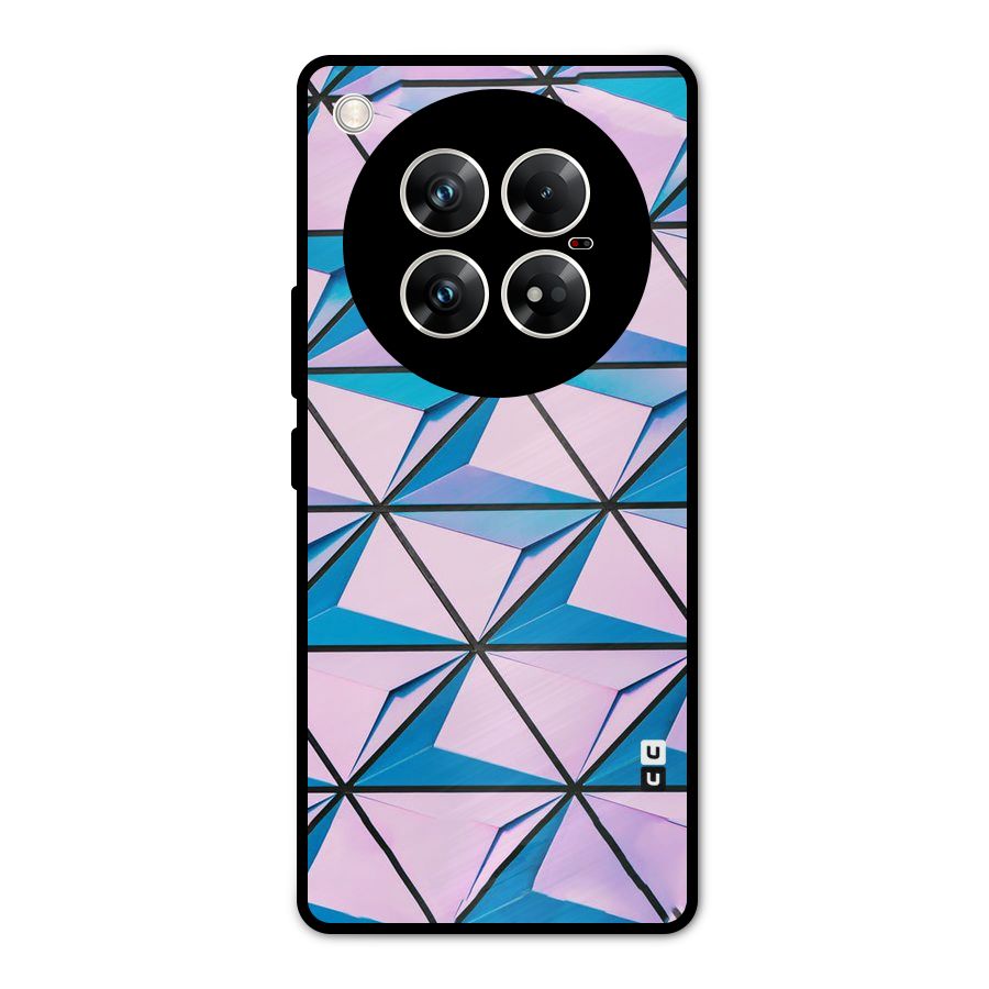 Crystal Abstract Metal Back Case for Infinix Zero 40 5G