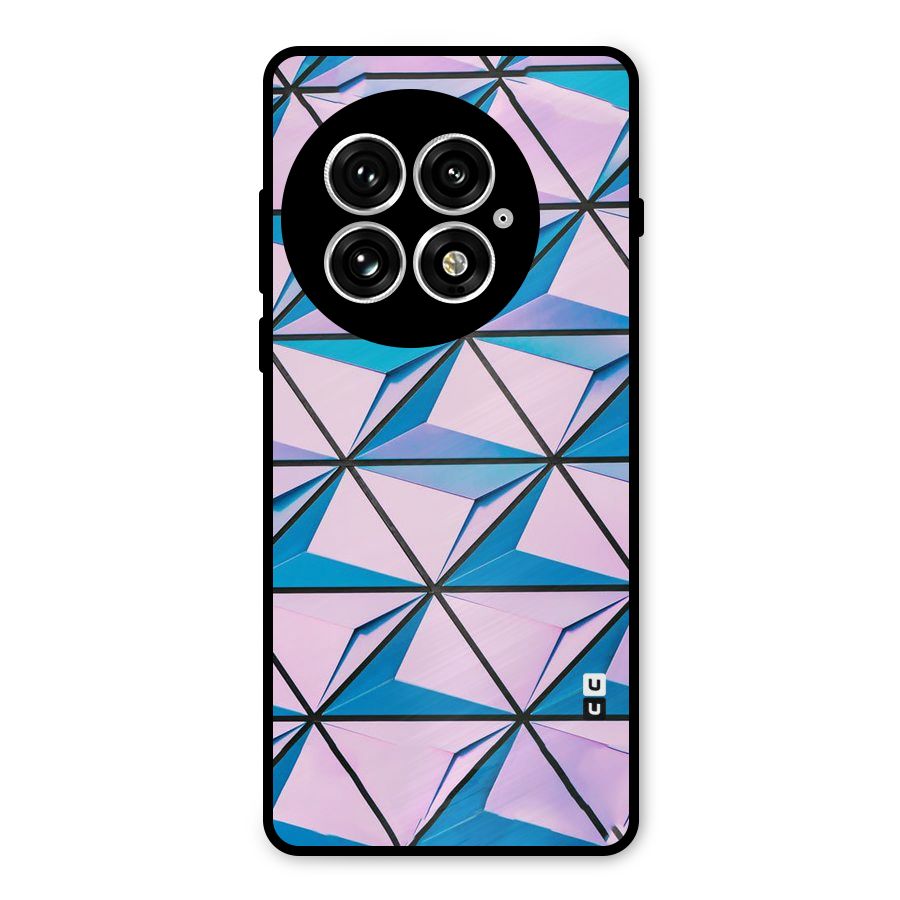 Crystal Abstract Metal Back Case for OnePlus 13