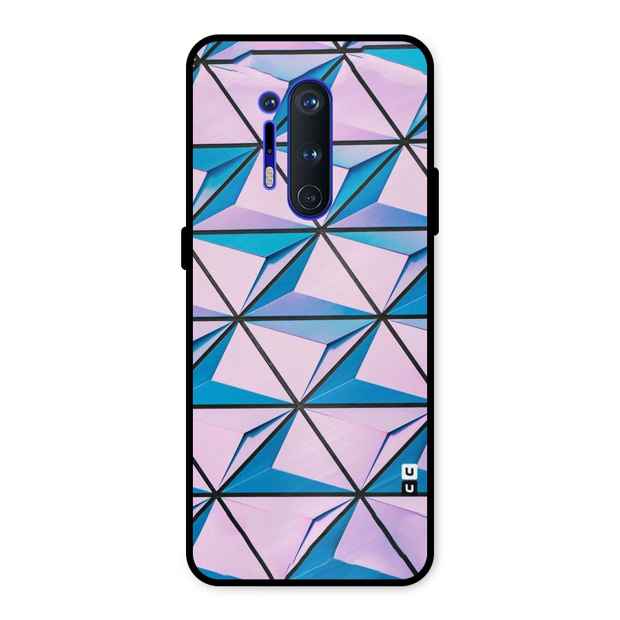 Crystal Abstract Metal Back Case for OnePlus 8 Pro