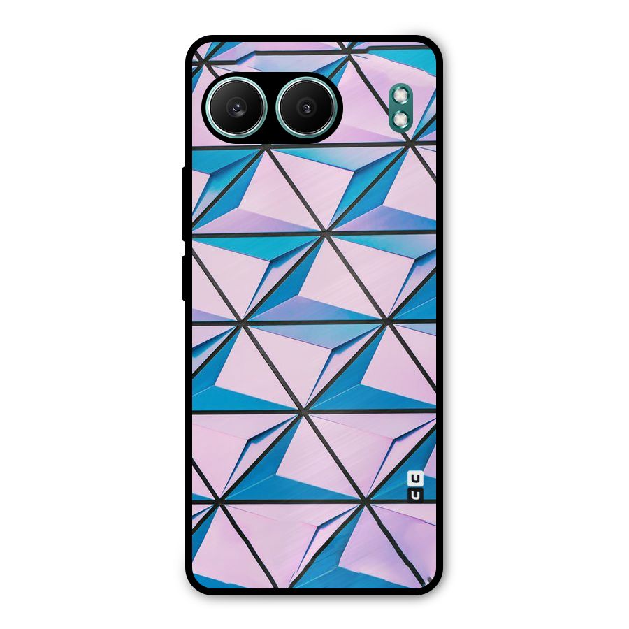 Crystal Abstract Metal Back Case for OnePlus Nord 4