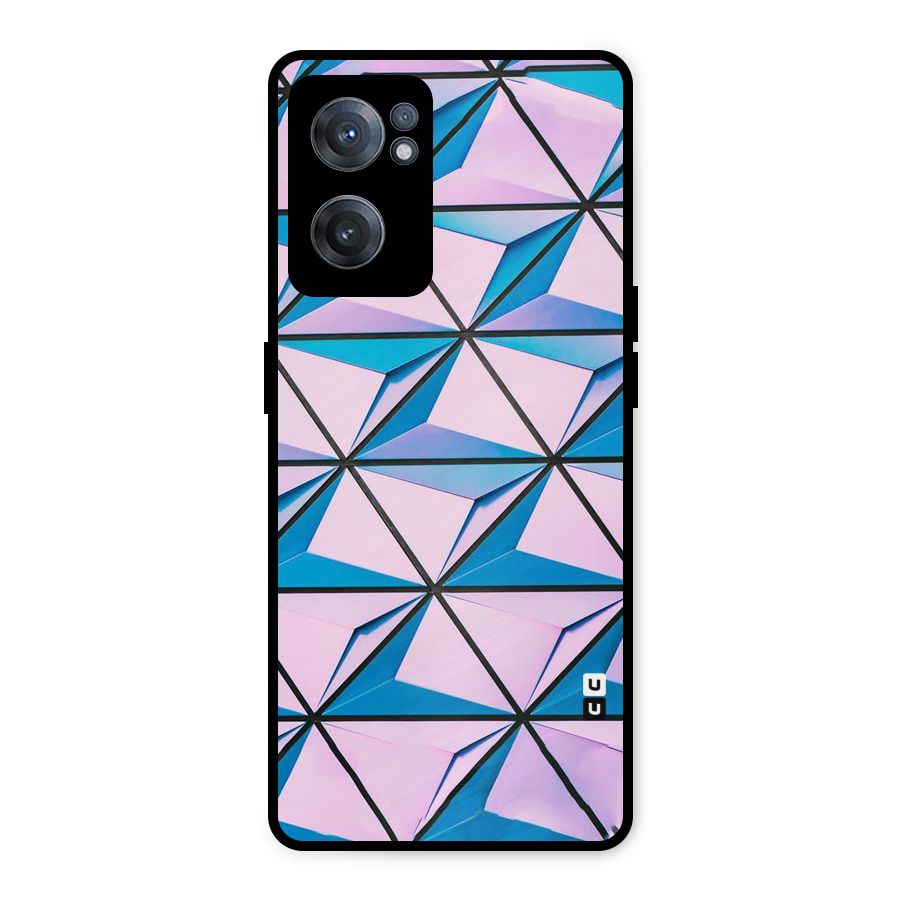 Crystal Abstract Metal Back Case for OnePlus Nord CE 2 5G