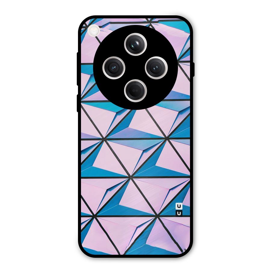 Crystal Abstract Metal Back Case for Oppo Find X8