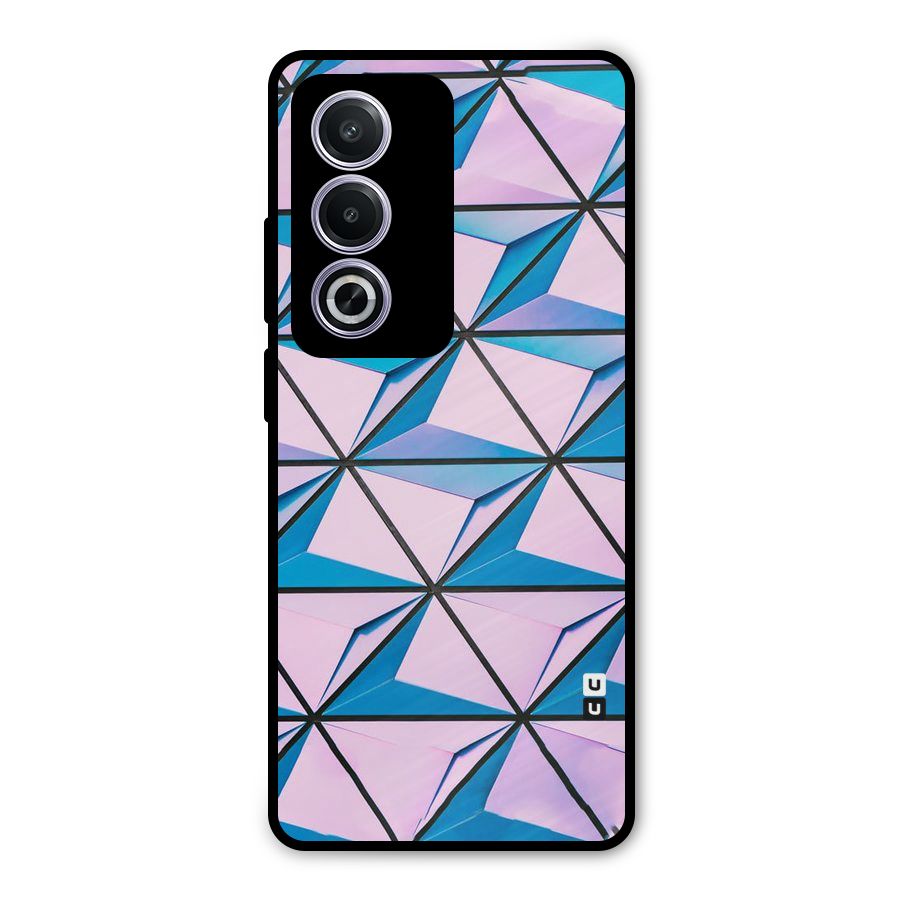 Crystal Abstract Metal Back Case for Oppo K12x