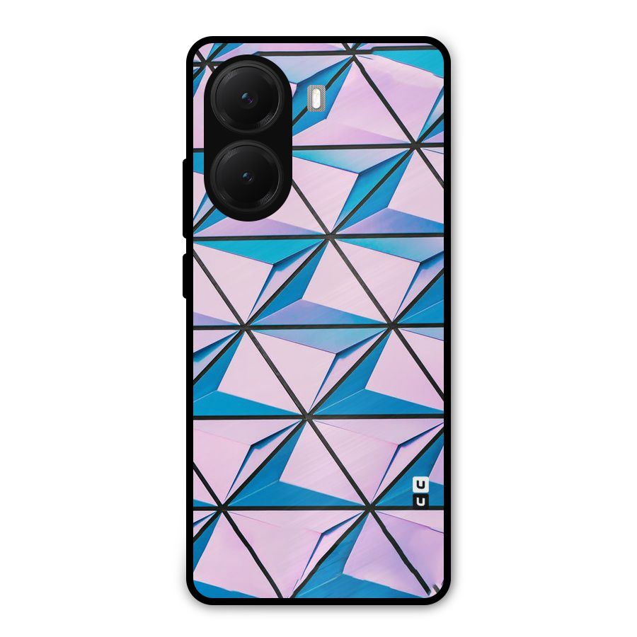 Crystal Abstract Metal Back Case for Poco X7 Pro
