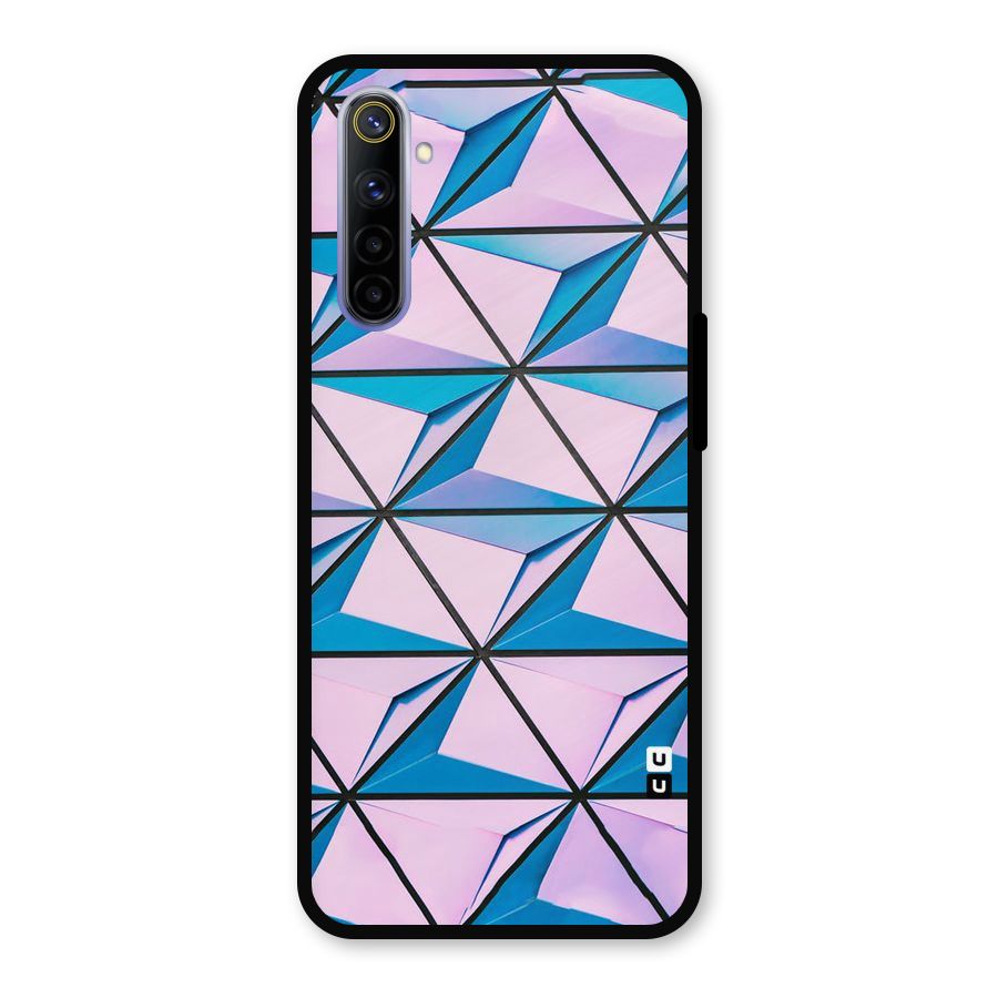 Crystal Abstract Metal Back Case for Realme 6i
