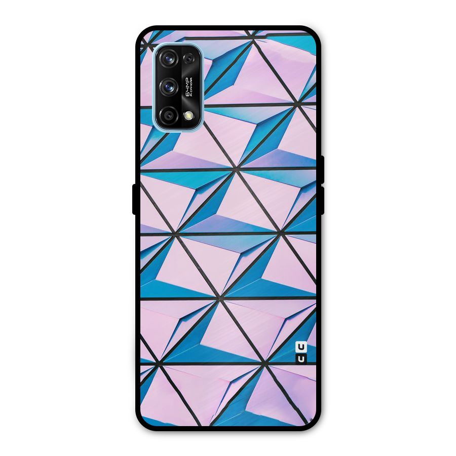 Crystal Abstract Metal Back Case for Realme 7 Pro