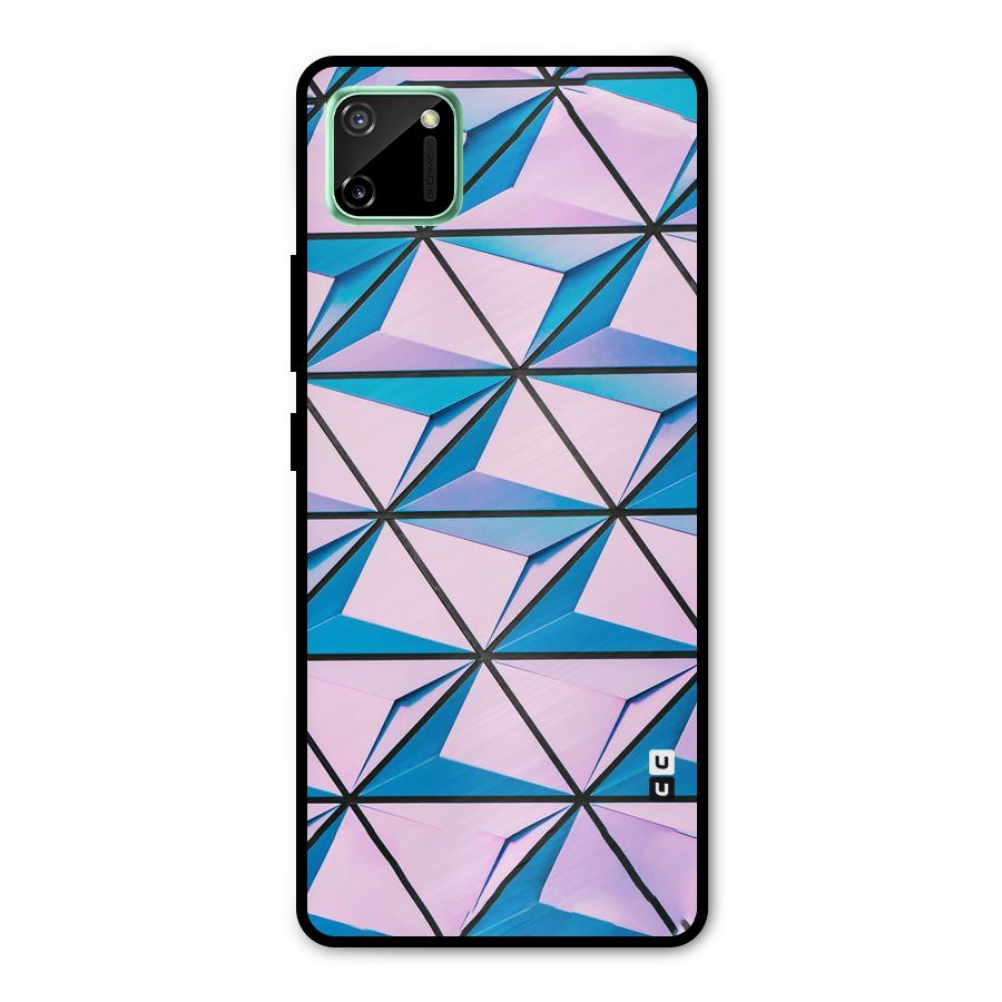 Crystal Abstract Metal Back Case for Realme C11