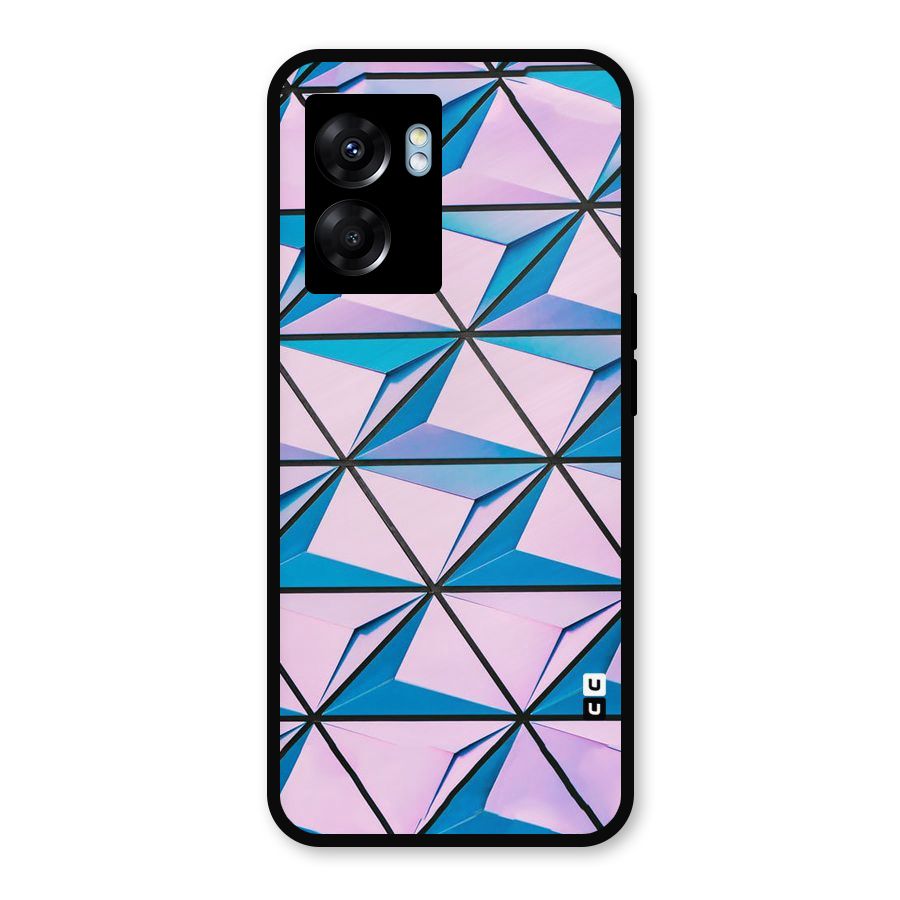 Crystal Abstract Metal Back Case for Realme Narzo 50 5G